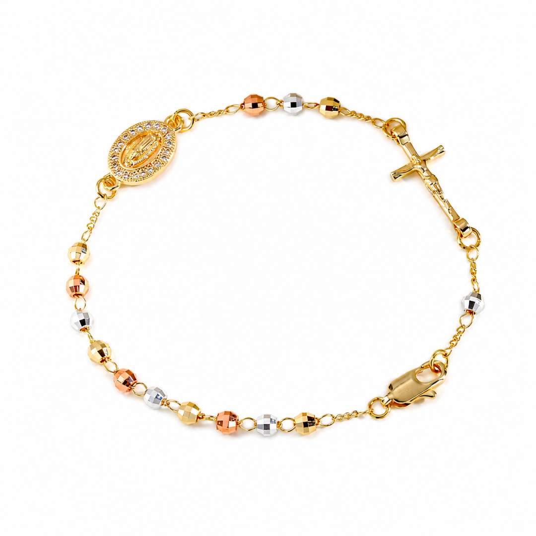 Aurelia™ - Pulsera Rosario Virgen María
